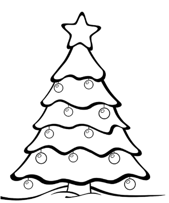 Christmas tree icon